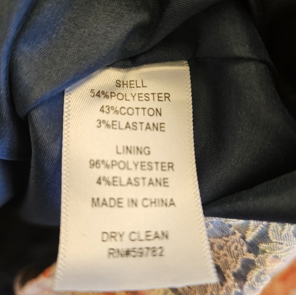 Adrianna Papell Floral Cocktail Wedding Womens Dress - Picture 6 of 9